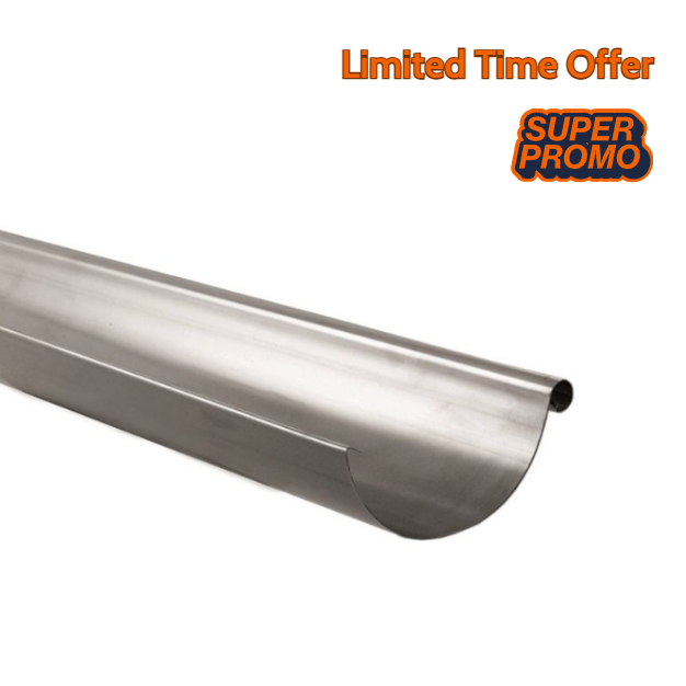Lindab Half Round Gutter 3m (all colours)