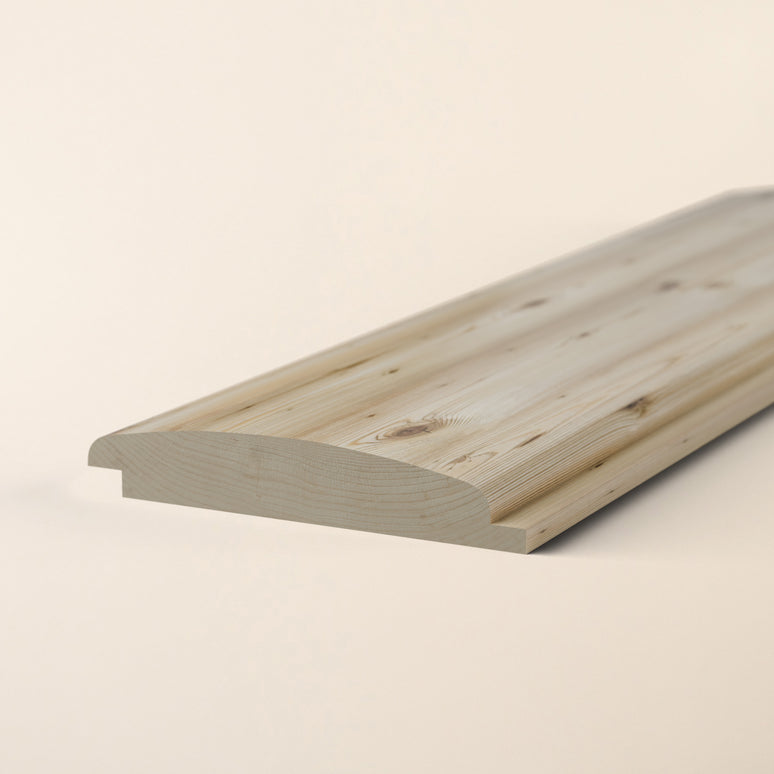 4m European Larch Wood Cladding 121mm x 19mm – Loglap Exterior Timber Boards