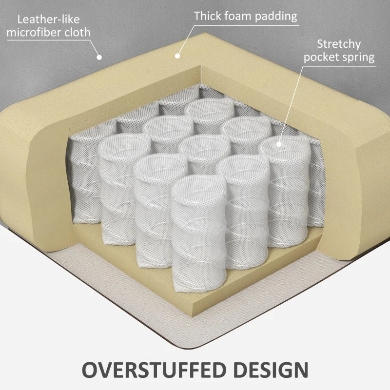 Charcoal Grey Reclining Armchair with Eight Massage Points for Ultimate Comfort