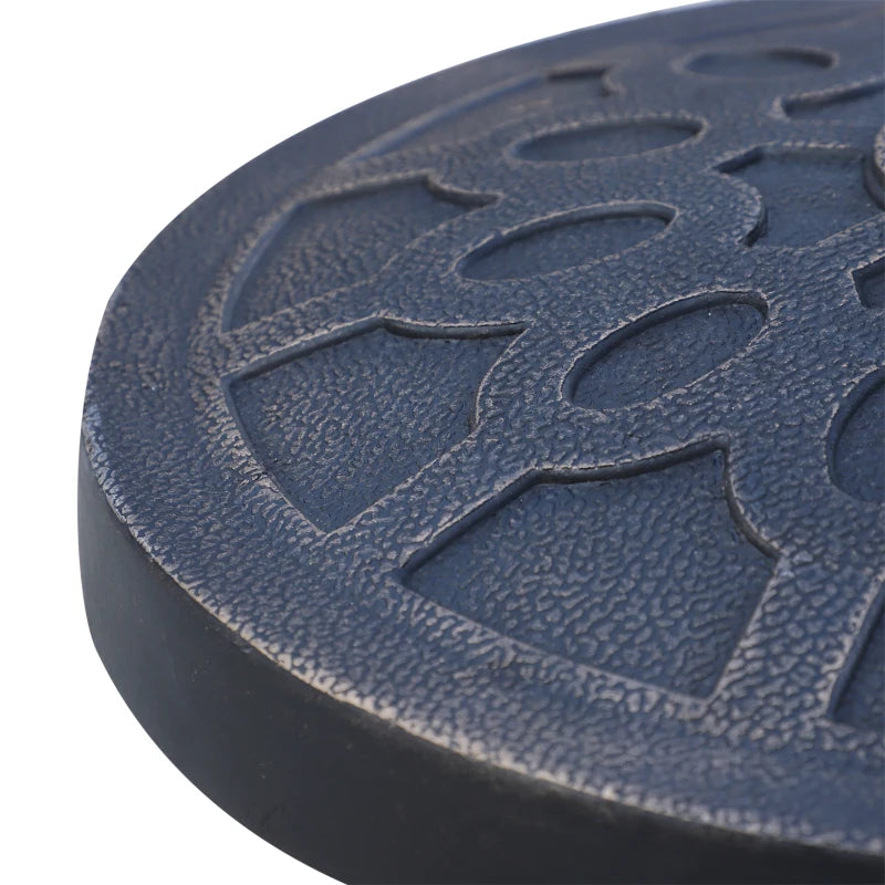 Bronze Tone 13kg Resin Umbrella Stand for 38mm/48mm Poles