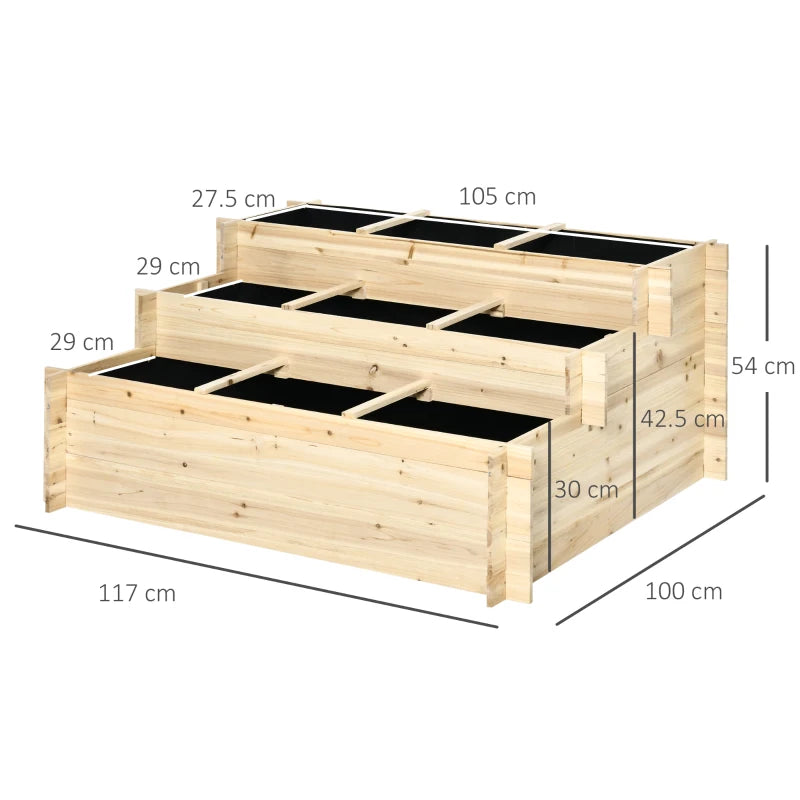 Wooden Raised Garden Bed
