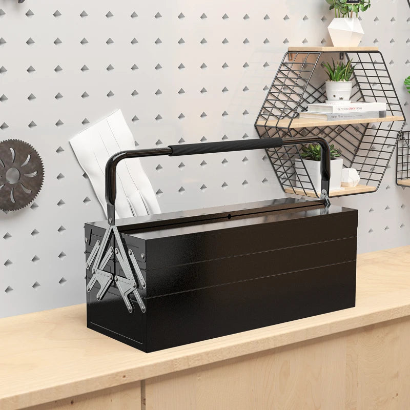 3 Tier Metal Toolbox for Professionals