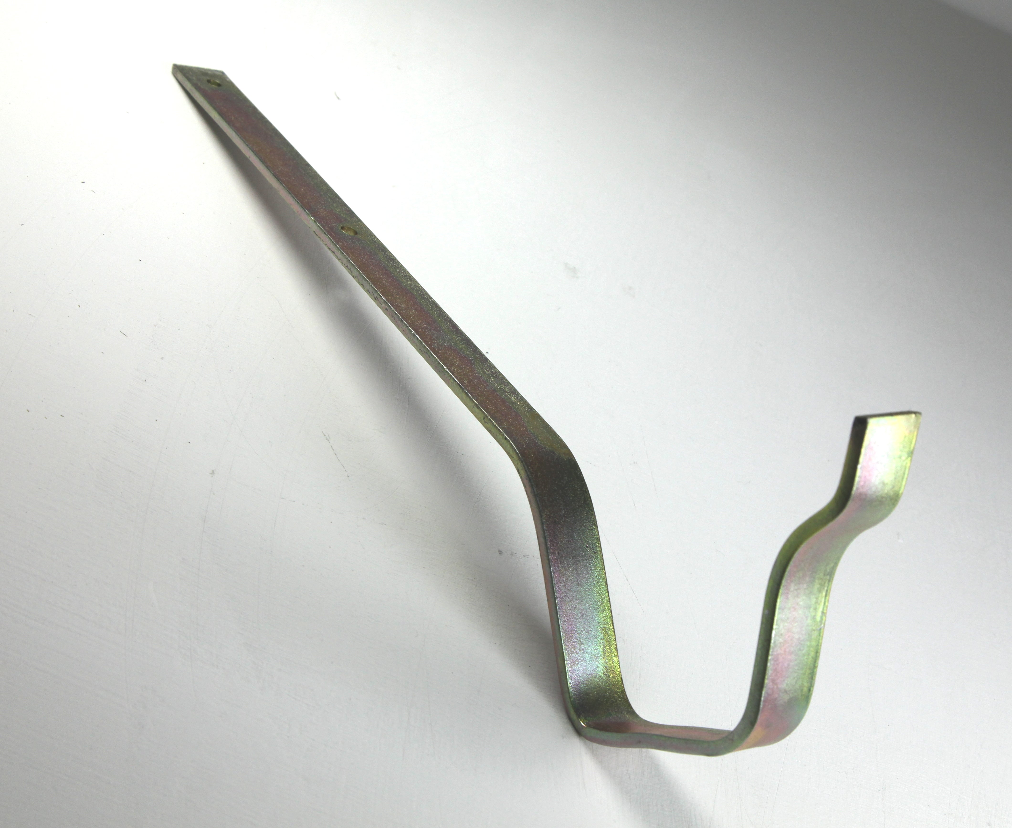 Hargreaves Cast Iron 115mm Notts Ogee Galv Top Fix Rafter Bracket - Primed