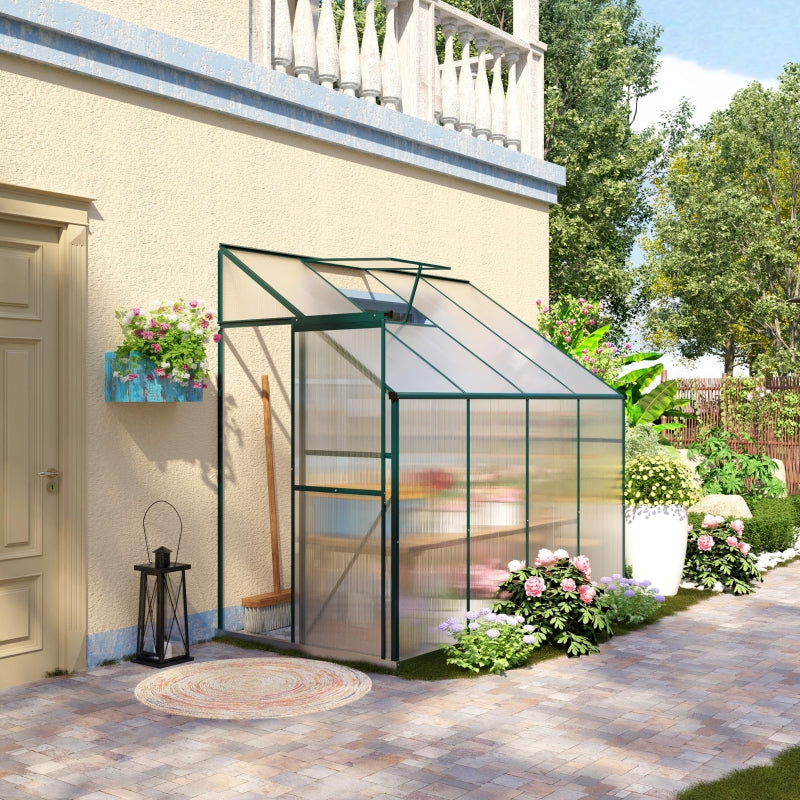 Lean-to Greenhouse - Green