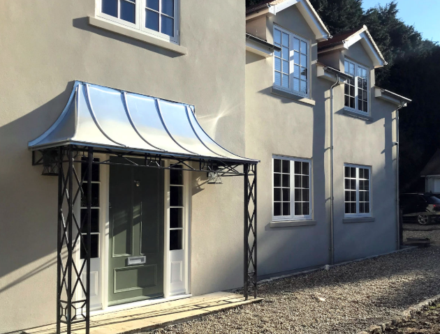 Natural Zinc Belgravia Canopy (2200mm x 610mm)