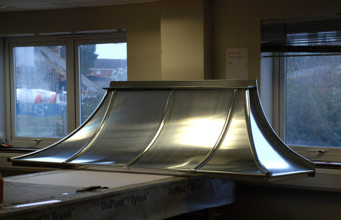 Natural Zinc Belgravia Canopy (2200mm x 610mm)