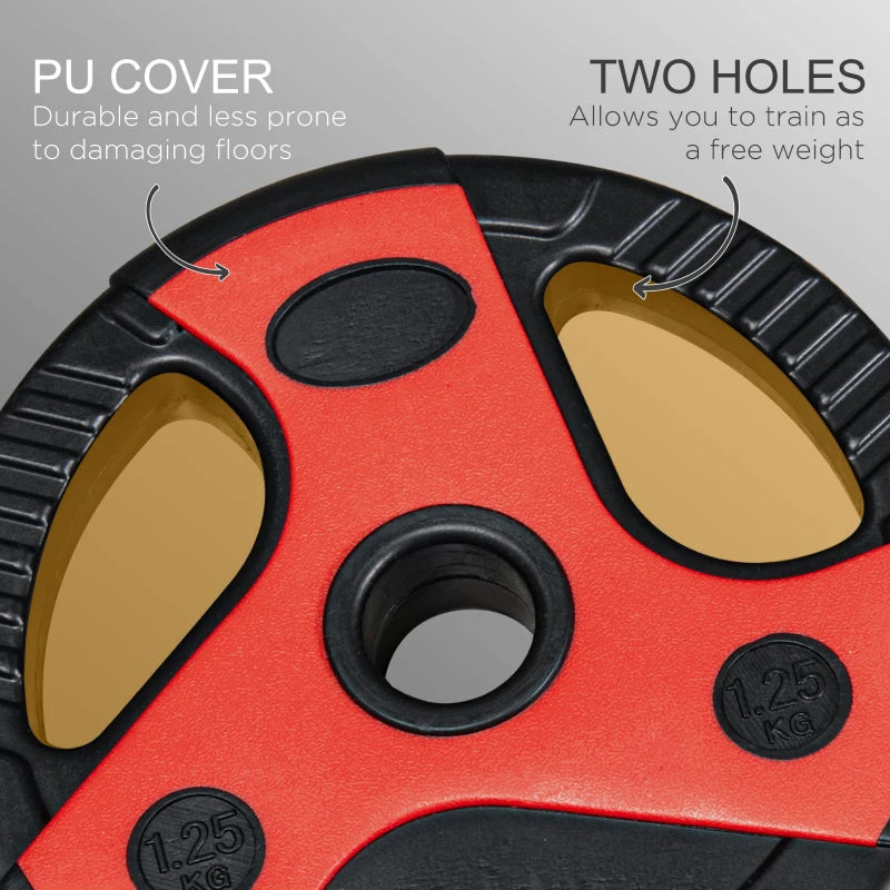 20kg Adjustable Barbell Weights Set for Home Gym Strength Training Equipment