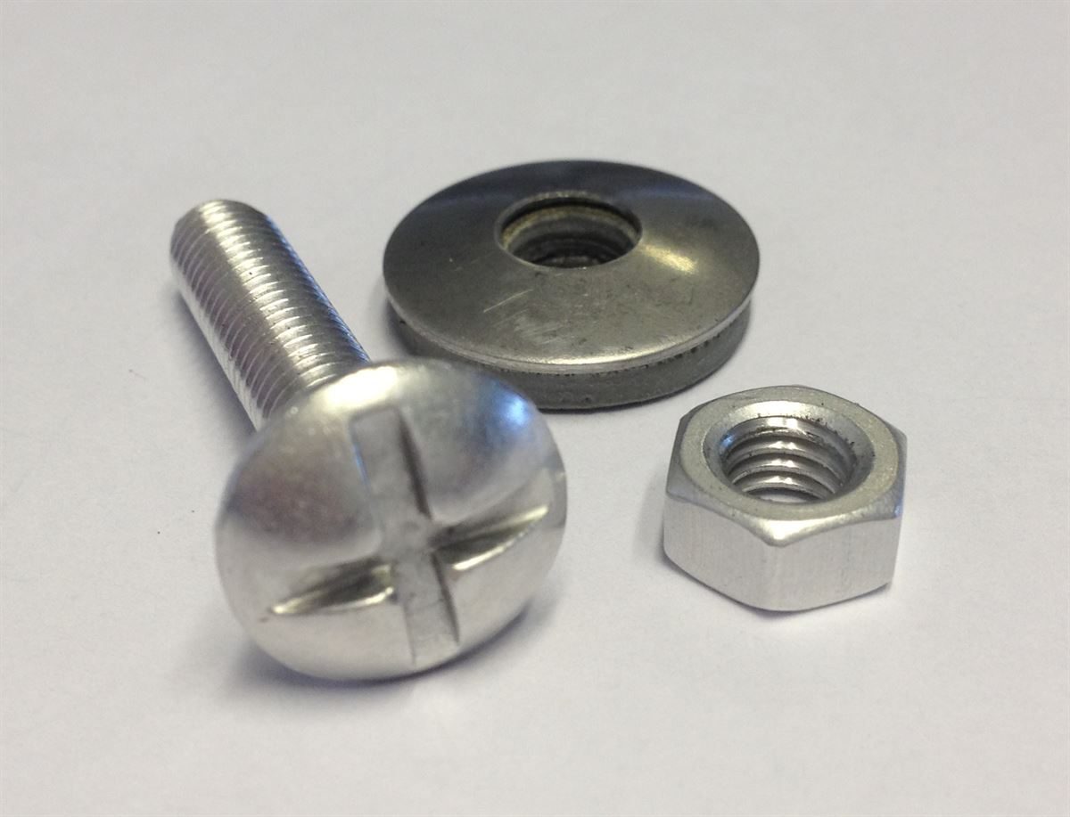 ARP M6 x 30mm Nut, Bolt & Washer for Cast Aluminium Gutters- Each
