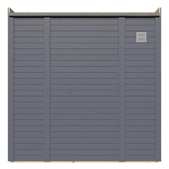 Cubus 2 Anthracite Garden Office