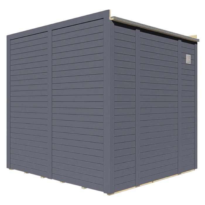 Cubus 2 Anthracite Garden Office