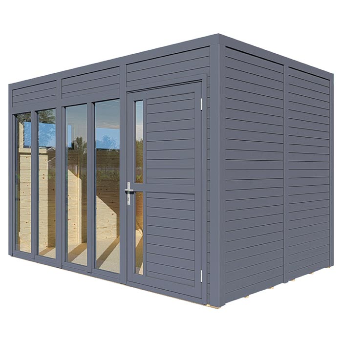 Cubus 3 Anthracite Garden Office