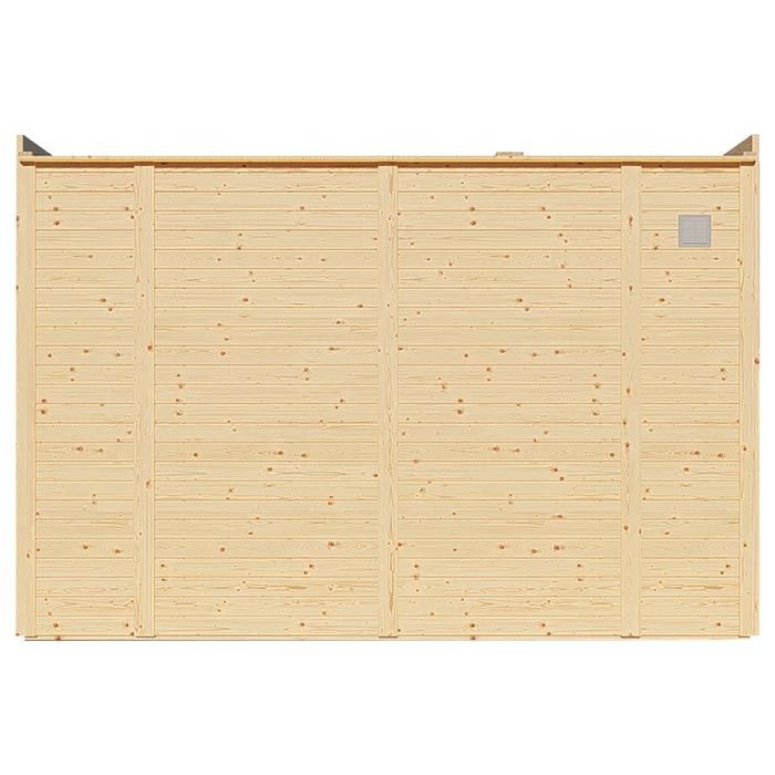 Modern Garden Office - Natural Finish