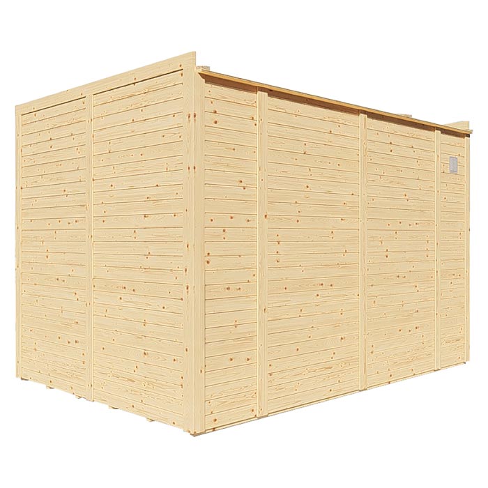 Modern Garden Office - Natural Finish