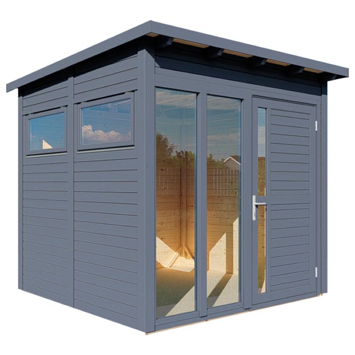 Anthracite Pentus 2 Garden Office