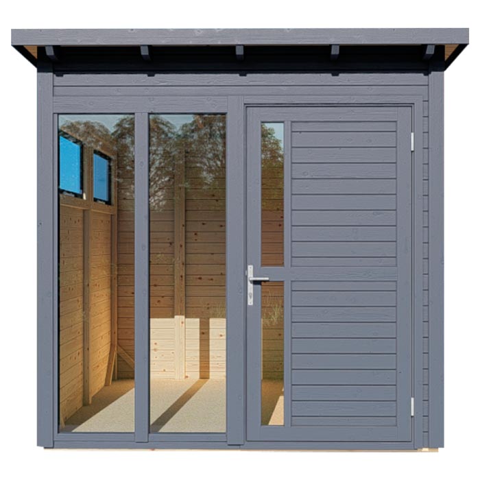 Anthracite Pentus 2 Garden Office
