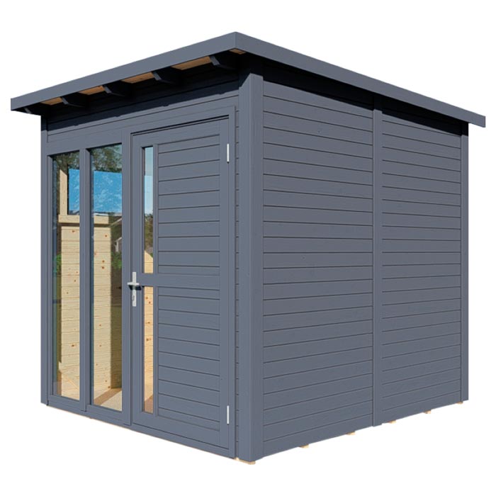 Anthracite Pentus 2 Garden Office