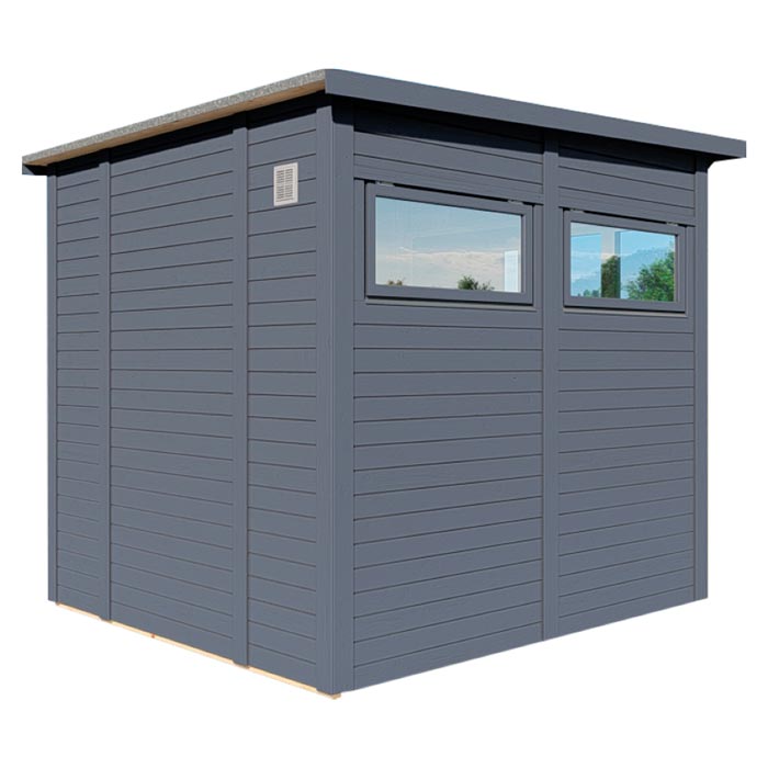 Anthracite Pentus 2 Garden Office