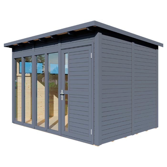 Anthracite Pentus 3 Garden Office