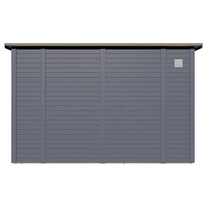 Anthracite Pentus 3 Garden Office