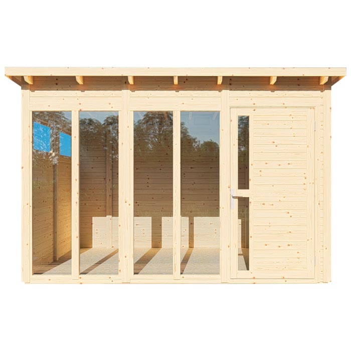 Modern Natural Garden Office - Pentus 3