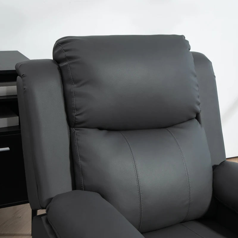Electric Recliner Chair with Massage and Heat for Elderly, Power Lift Armchair with Remote Control and Extended Footrest