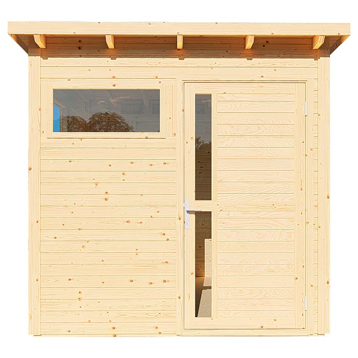 Outdoor Pentus Summerhouse - Natural Finish