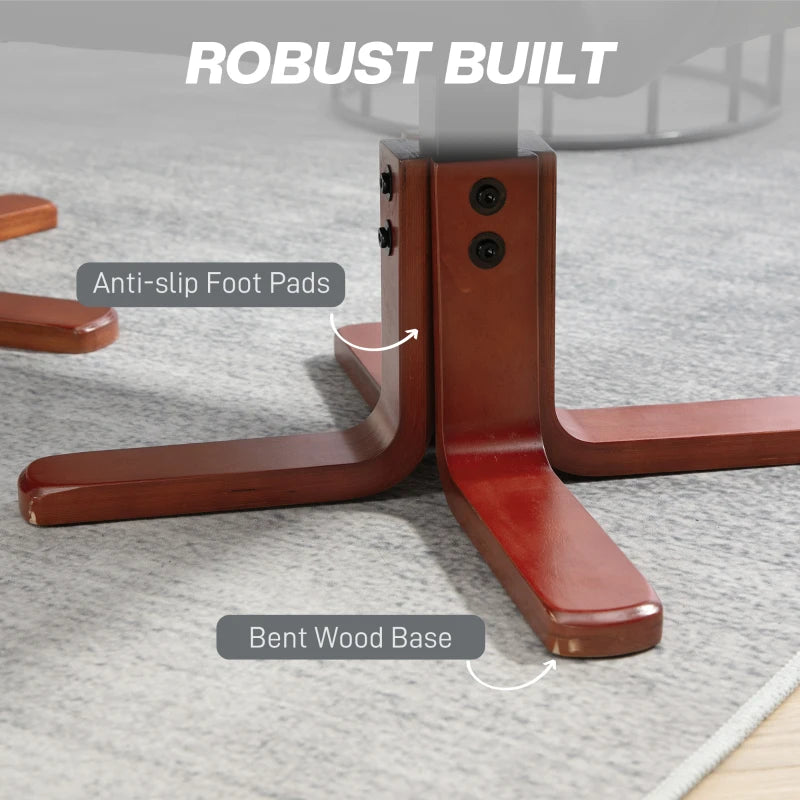 Black Faux Leather Manual Recliner and Footstool Set for Ultimate Comfort and Relaxation