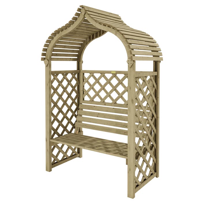 Kashmir Arbour - Stylish Garden Seating