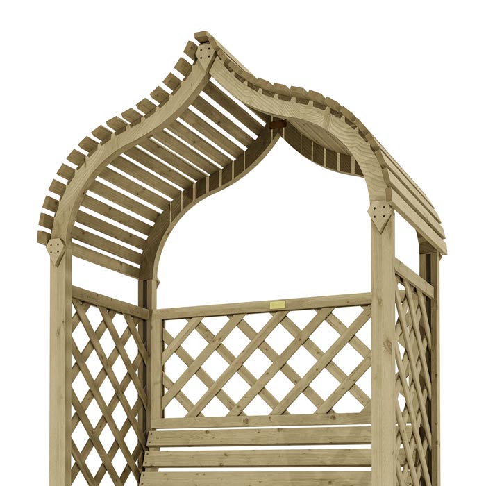 Kashmir Arbour - Stylish Garden Seating