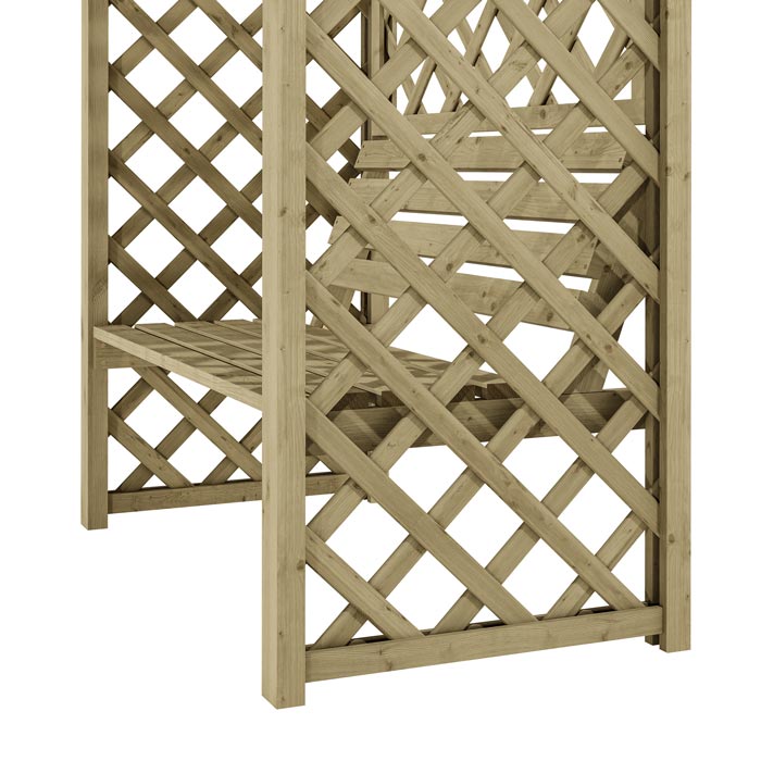 Kashmir Arbour - Stylish Garden Seating