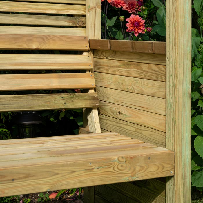 Italian Style Wooden Garden Arbour