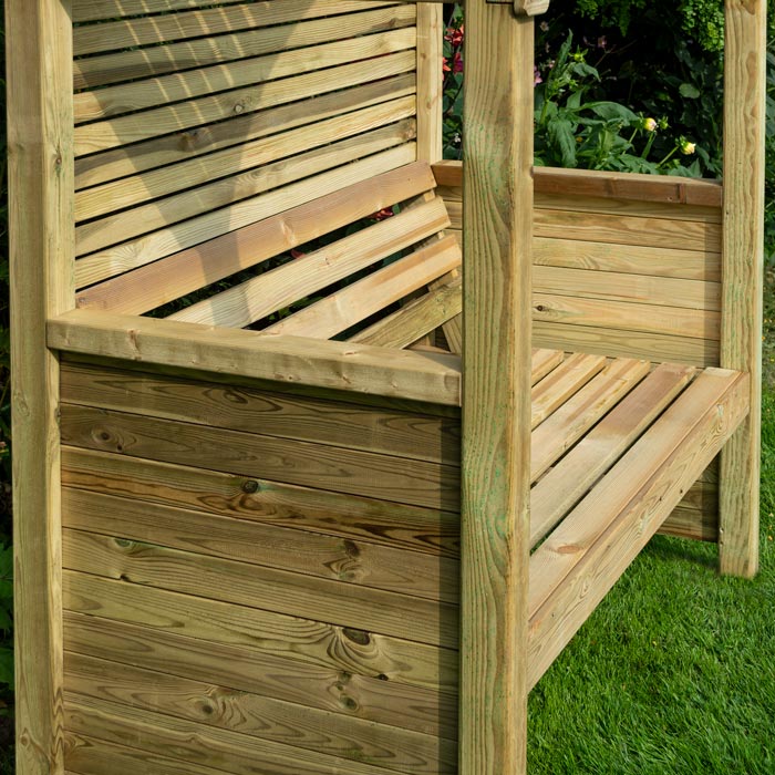 Italian Style Wooden Garden Arbour