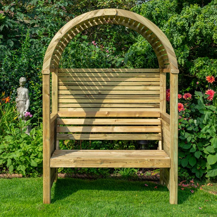 Italian Style Wooden Garden Arbour