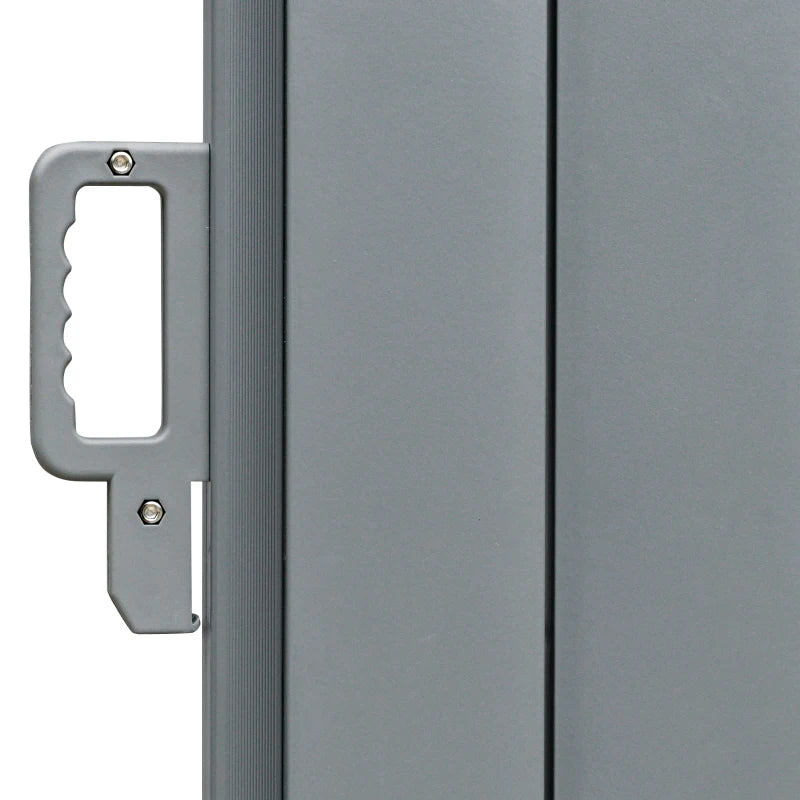 Cream White 6m x 2m Retractable Side Awning