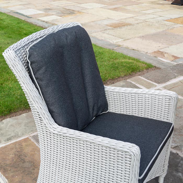 3 Piece Grey Bistro Set - Outdoor Furniture