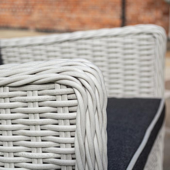 3 Piece Grey Bistro Set - Outdoor Furniture