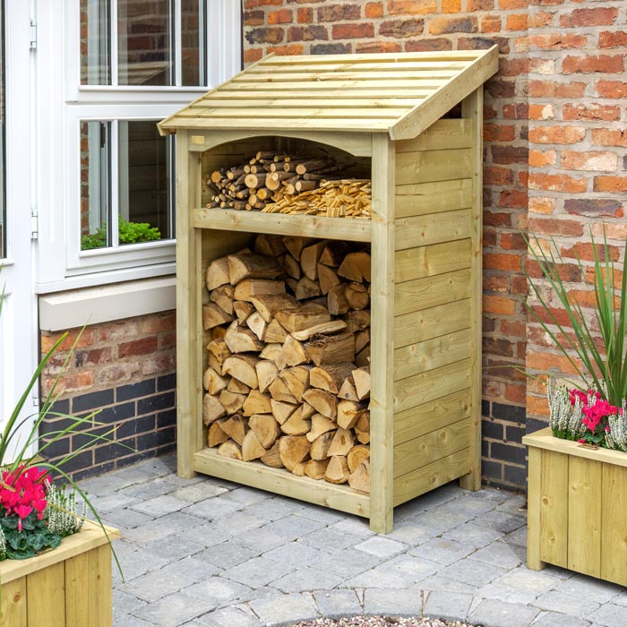 Premium Single Log Store Outdoor Storage