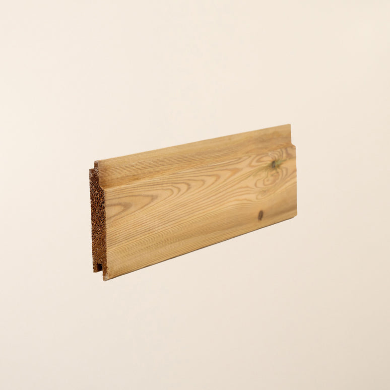 Pressure-Treated Scandinavian Redwood Shadow Gap Board – 140mm x 21mm – Exterior Timber Cladding