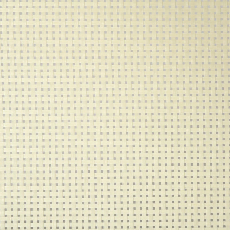 Beige Folding Metal Frame Outdoor Dining Chairs Set of 6