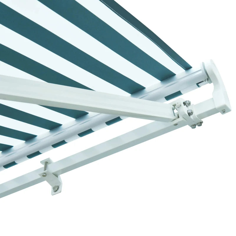 3m x 2.5m Striped Awning (Retractable)