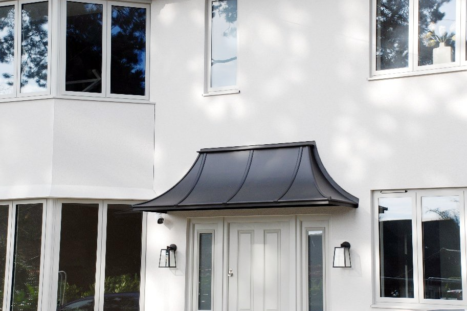 Quartz Zinc Belgravia Canopy (1500mm x 610mm)