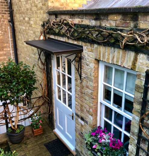 Gloucestershire Grey Quartz Zinc Canopy (2000mm x 750mm)