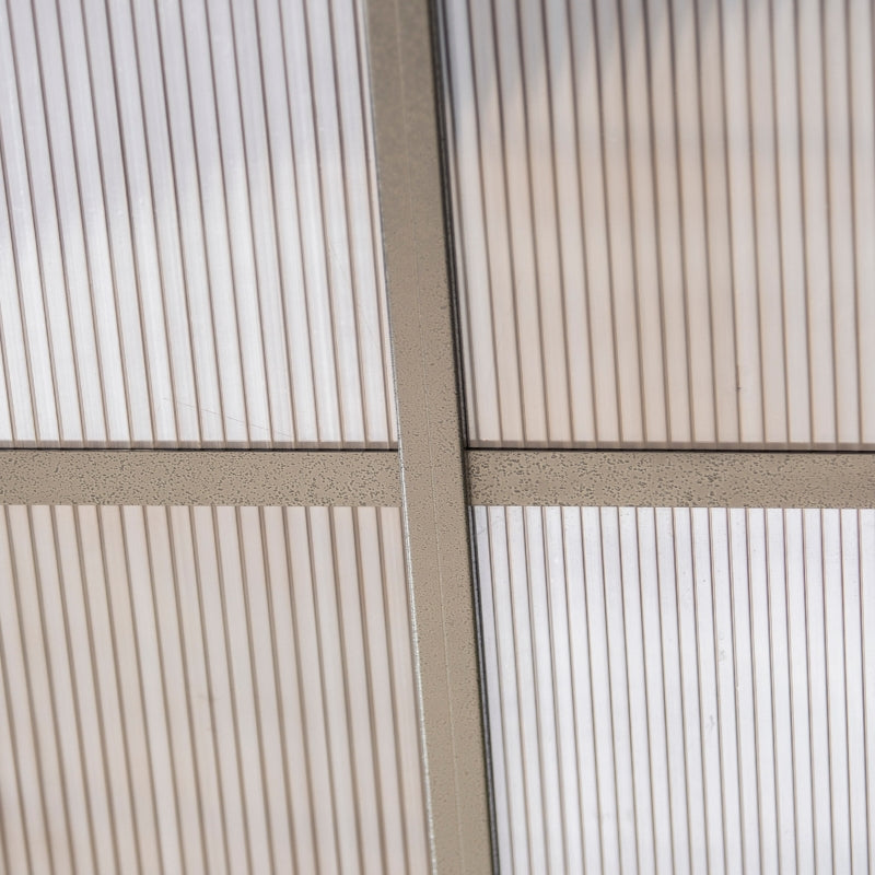 3m x 3.6m Hardtop Gazebo With Curtains - Grey