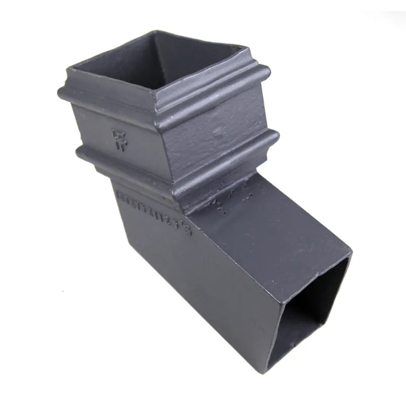 Hargreaves Cast Iron 125x70mm 112.5 Degree Rectangular Side Bend - Primed