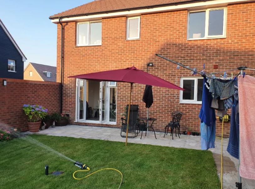 Red Parasol Umbrella