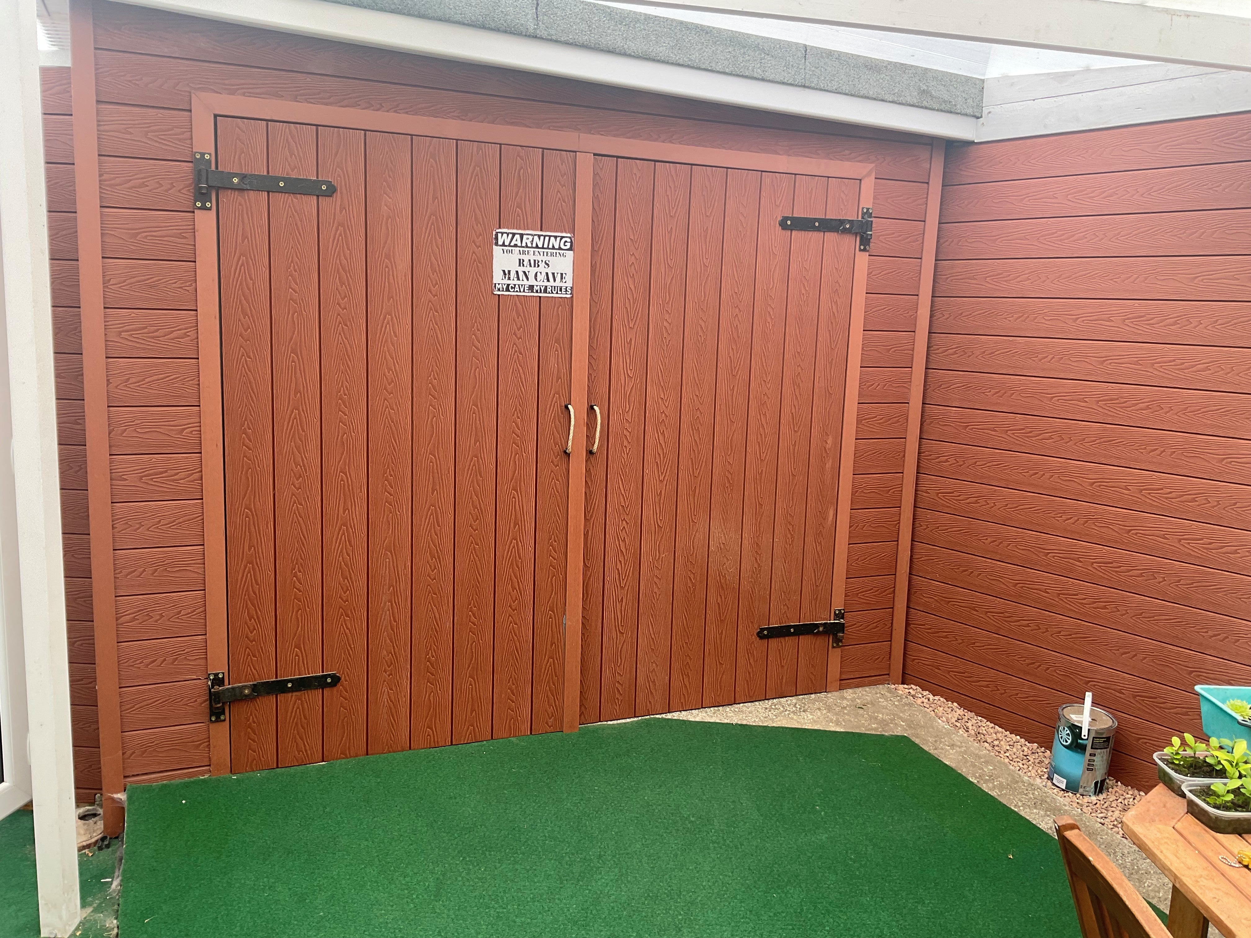 3.6m Woodgrain Wall Cladding