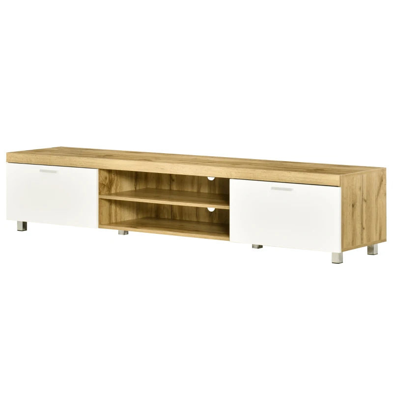 Modern TV Unit Cabinet Entertainment Center for TVs up to 90 Inches with Storage Shelf for Living Room and Bedroom