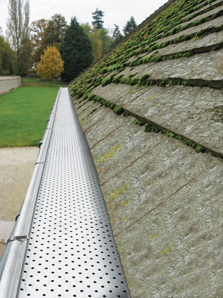 125mm Flat Sectional Gutter Guard - 2mtr length