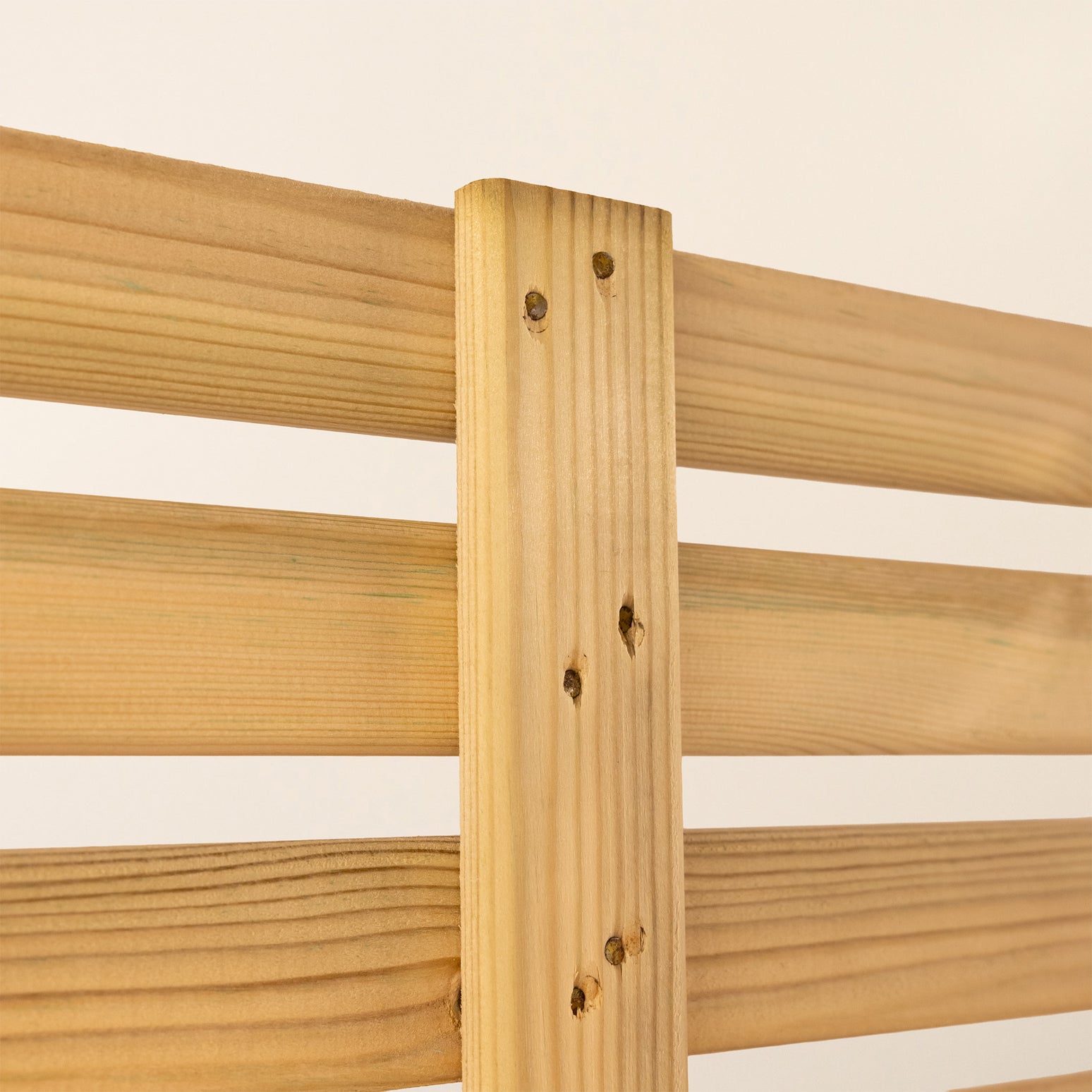 Ready Planed Single Slatted Timber Panel for Fencing and Cladding