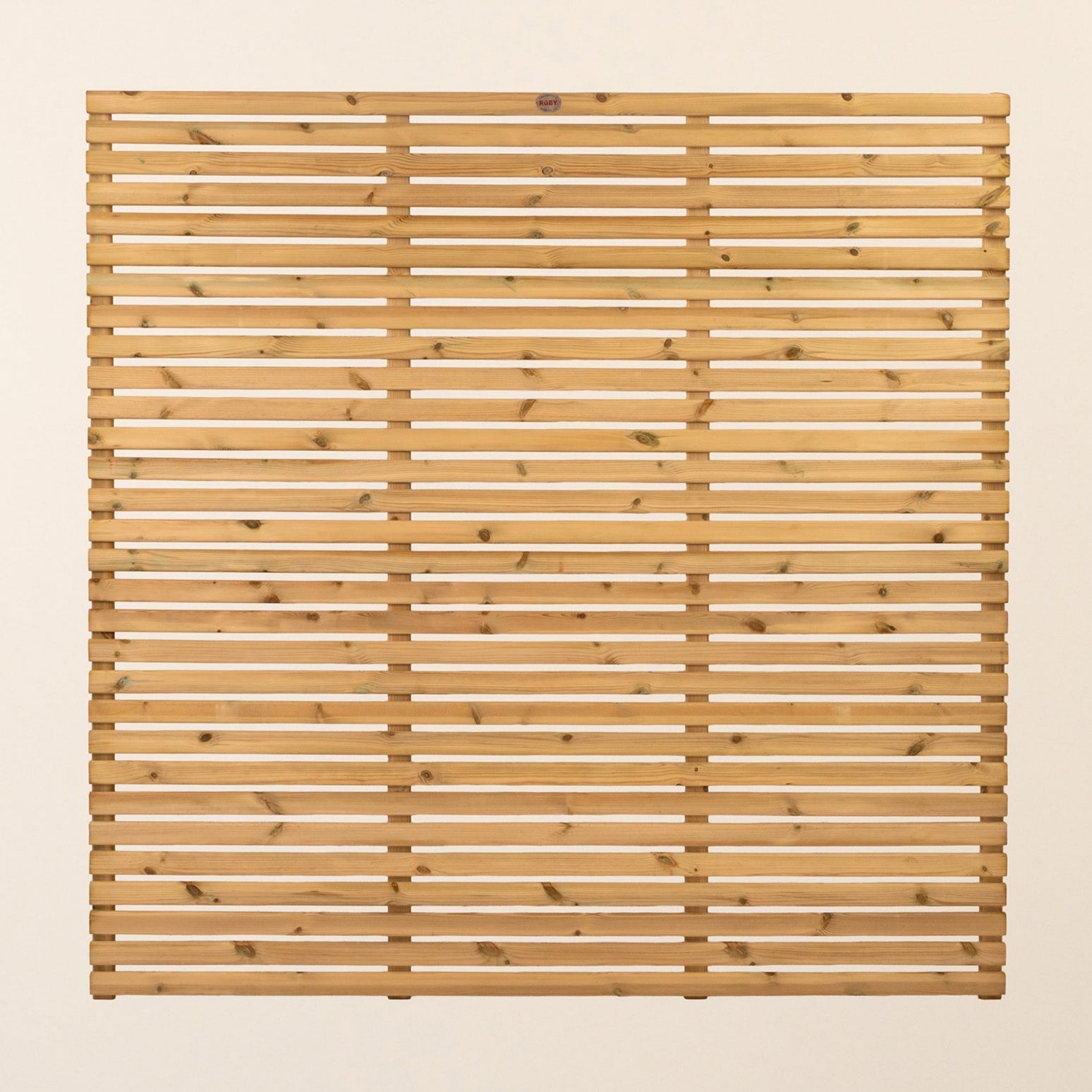 Ready Planed Single Slatted Timber Panel for Fencing and Cladding
